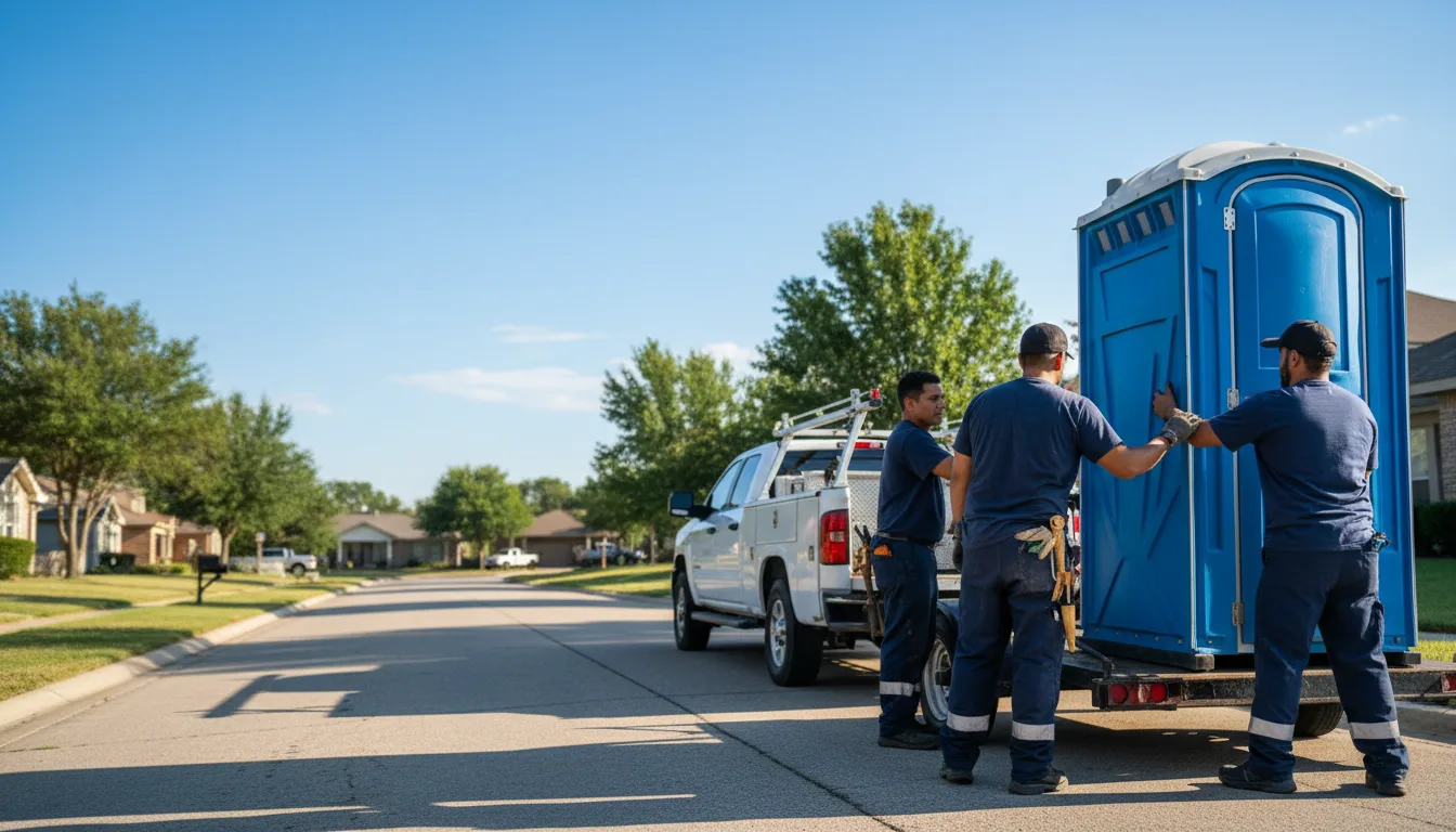 Portable Toilet Rental in Lovington, IL near me